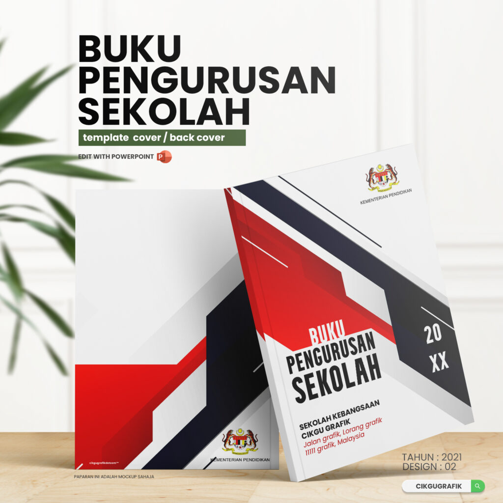 Cover Buku Pengurusan 2021 Percuma V2 - CIKGUGRAFIK