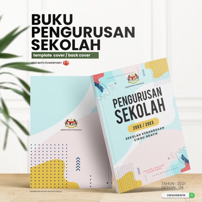 Cover Buku Pengurusan 2021 Percuma V4 - CIKGUGRAFIK