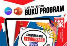 Template Buku Program Hari Kebangsaan 2025 (Percuma & Editable)